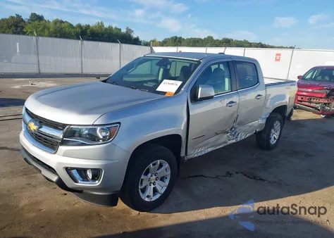 2017 Chevrolet Colorado Lt из США, поврежденный, VIN 1GCGTCEN7H1212718